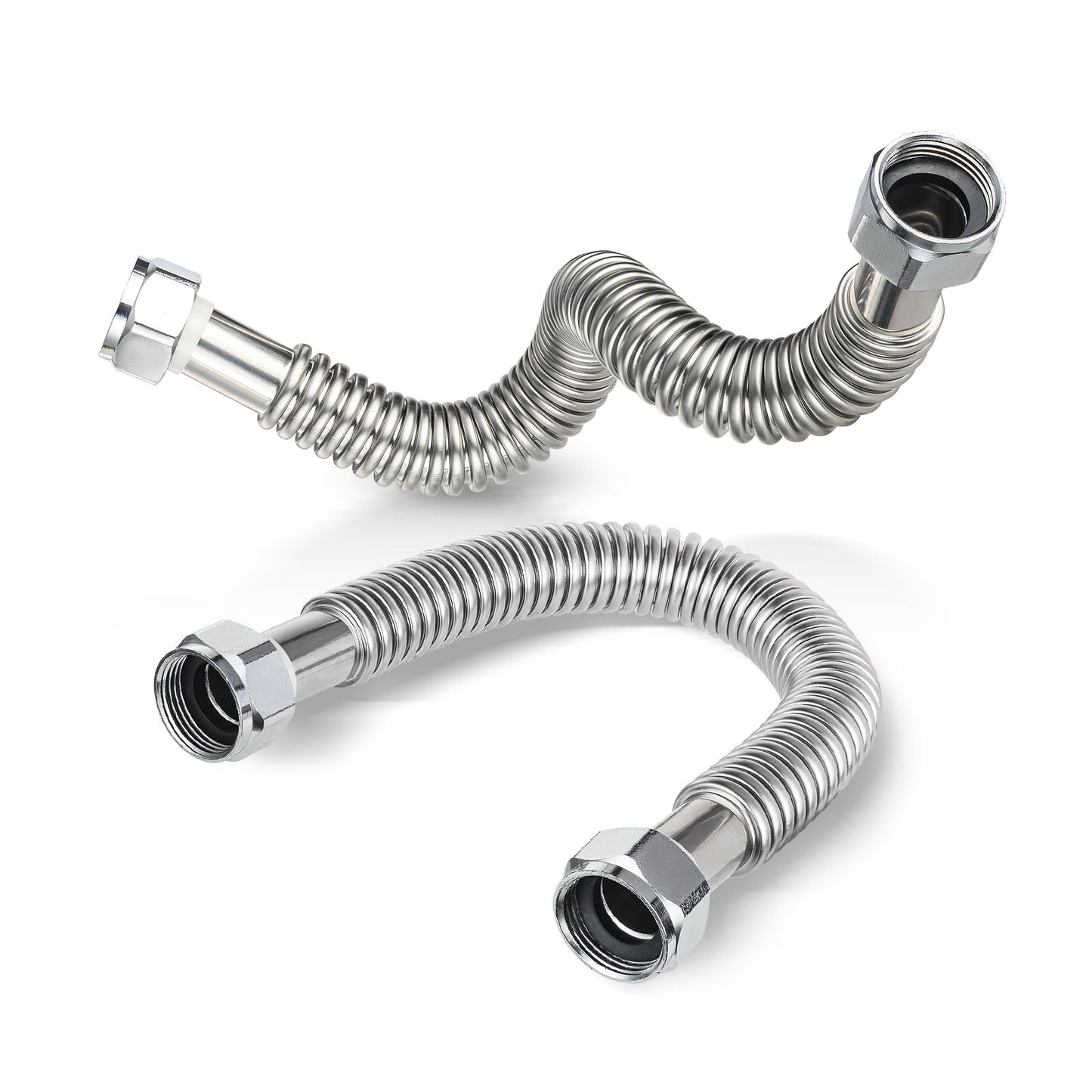1" FIP x 1" FIP x 18" SS Corrugated Hose - Tradewinds Water Filtration