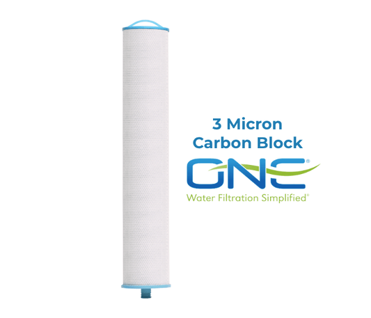 3 Micron Carbon Block Filter Cartridge | CT - 03 - CB - Tradewinds Water Filtration