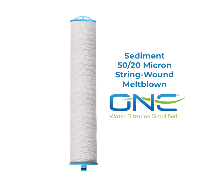 ONE 5020 - Dual Gradient String Wound Sediment Filter | CT - 5020 - SWMB - Tradewinds Water Filtration