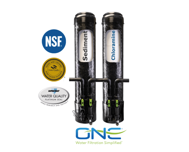 ONE - Chloramine Removal System (Silver) - Tradewinds Water Filtration