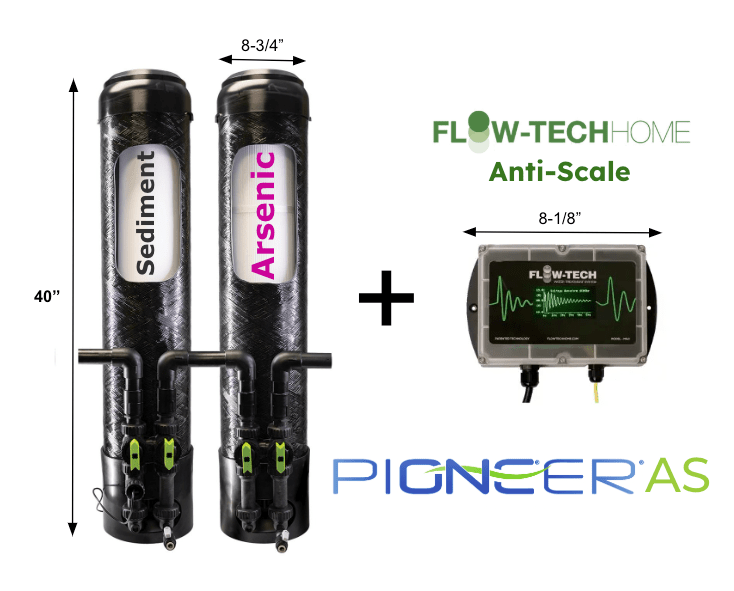 PIONEER AS - 2 Stage ARSENIC Removal System - Tradewinds Water Filtration