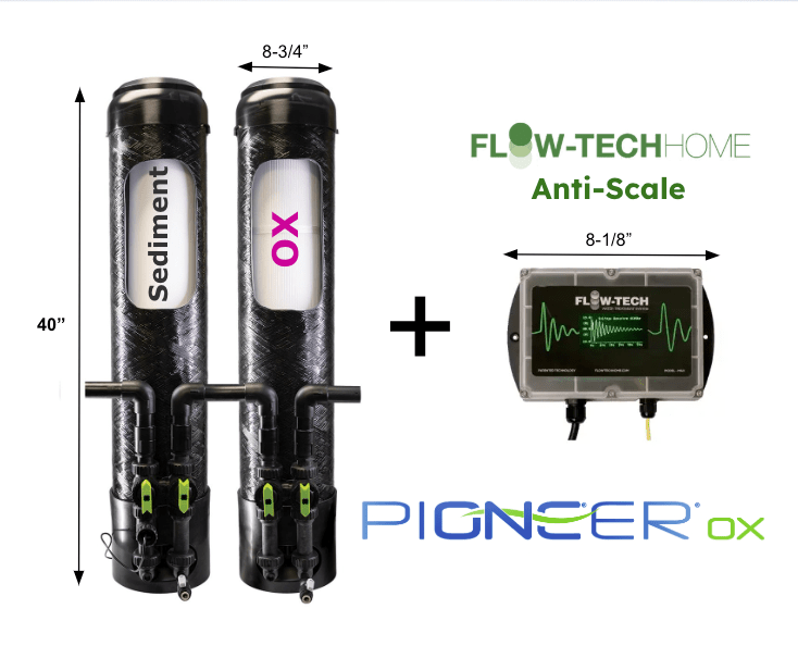 PIONEER OX - Sulfur/Iron Removal System (Gold) - Tradewinds Water Filtration