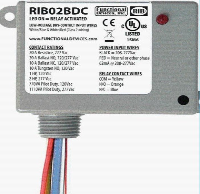 RIB Relay for 220 Volt Circuit (RIB02BDC) - Tradewinds Water Filtration