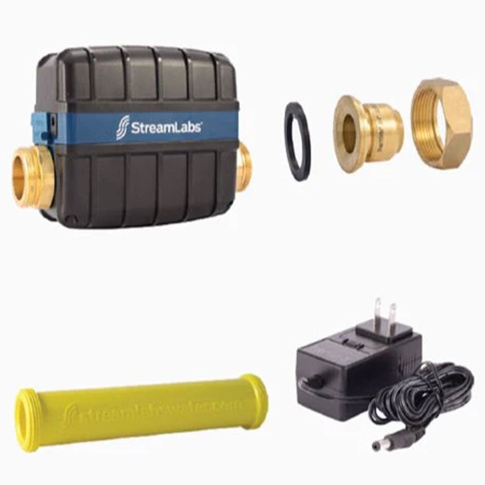 StreamLabs Control - Smart Water Leak Detector with Automatic Shut-Off Valve - Tradewinds Water Filtration