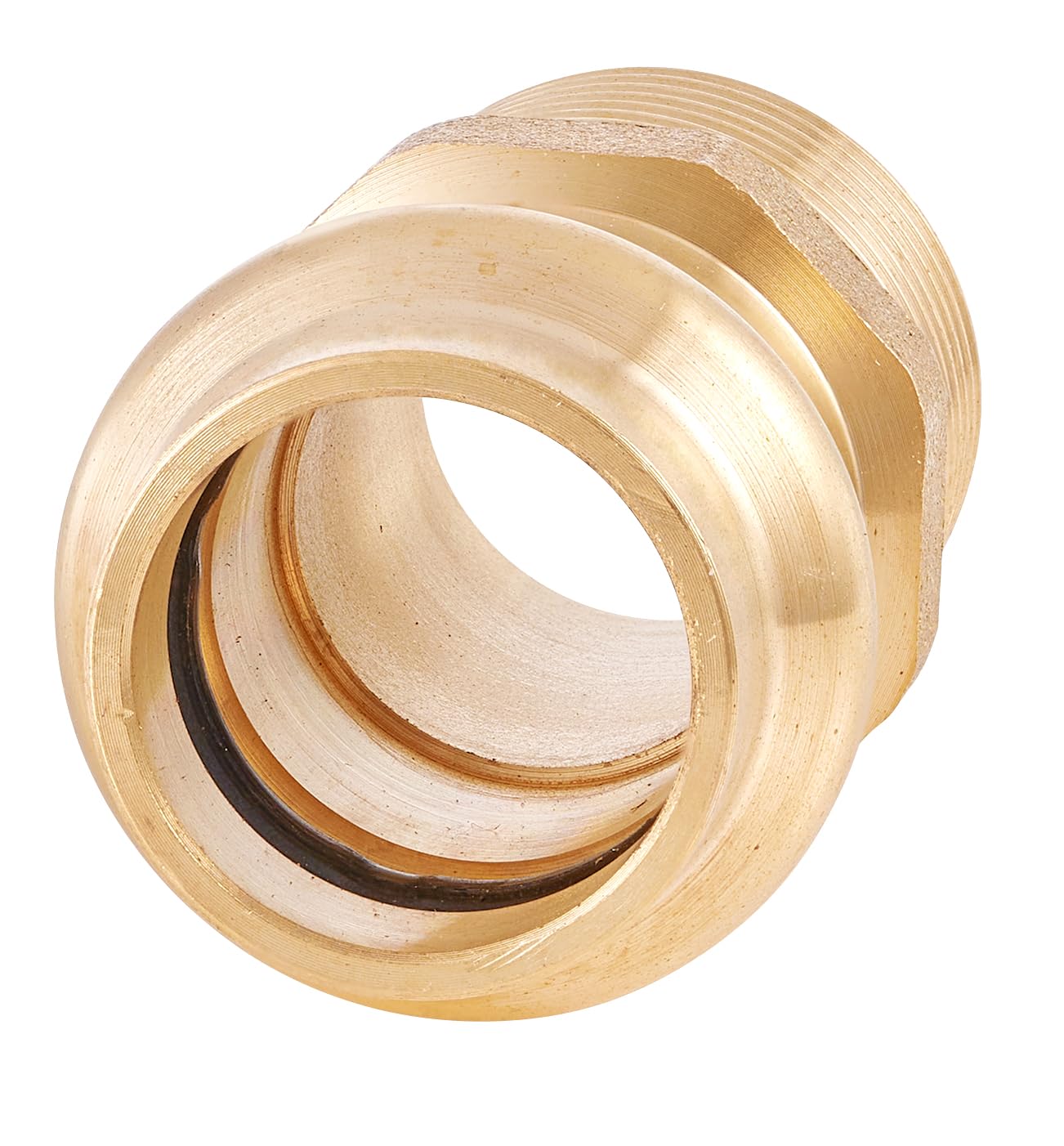1" Press x 1" Male Brass Adapter (Lead Free) - Tradewinds Water Filtration