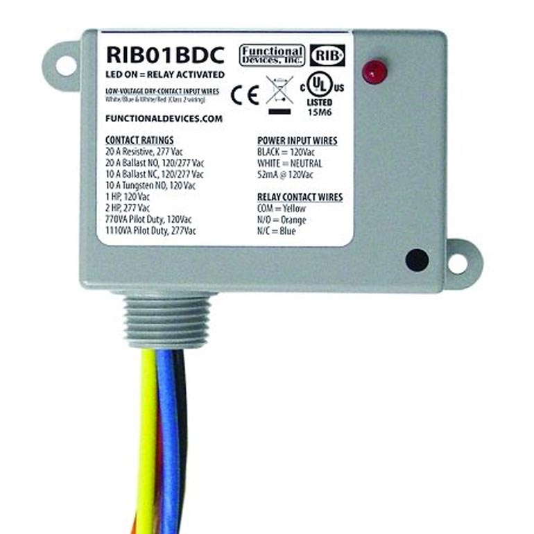 110 VAC RIB Relay (RIB01BDC) - Tradewinds Water Filtration
