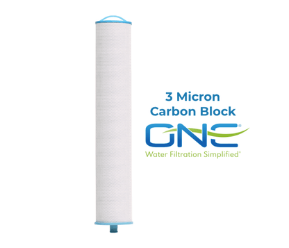 3 Micron Carbon Block Filter Cartridge | CT - 03 - CB - Tradewinds Water Filtration