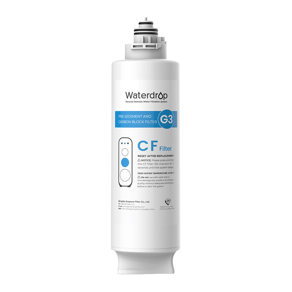 CF Filter for Waterdrop G3P800 & G3P600 & G3 Reverse Osmosis System - Tradewinds Water Filtration