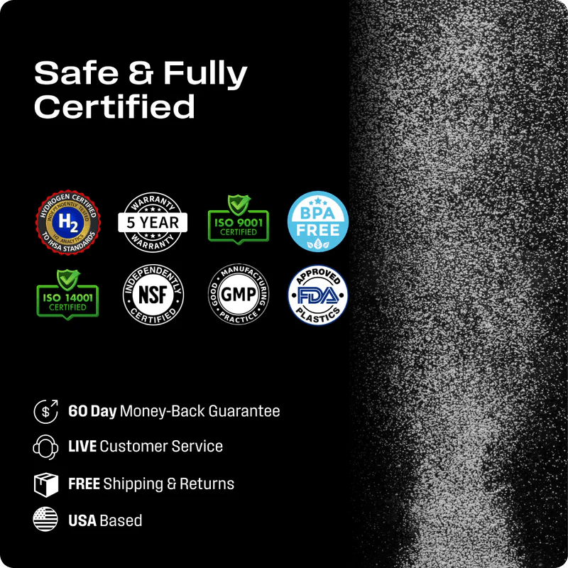 Echo Flask Hydrogen Water Bottle - $192 with Free Delivery - Tradewinds Water Filtration