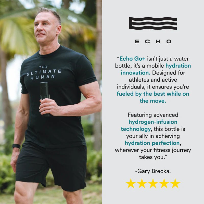 Echo Go+ Hydrogen Water Bottle - Tradewinds Water Filtration