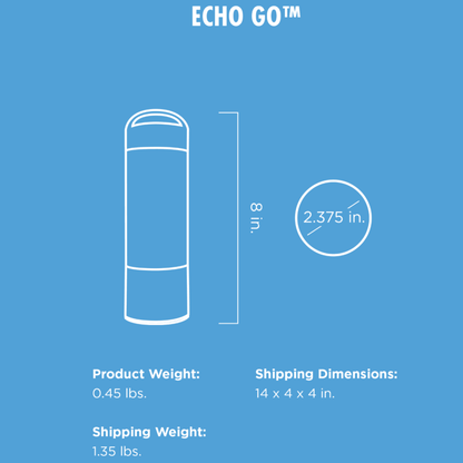 Echo Go™ Hydrogen Water Bottle with Advanced SPE and PEM Technology - Tradewinds Water Filtration