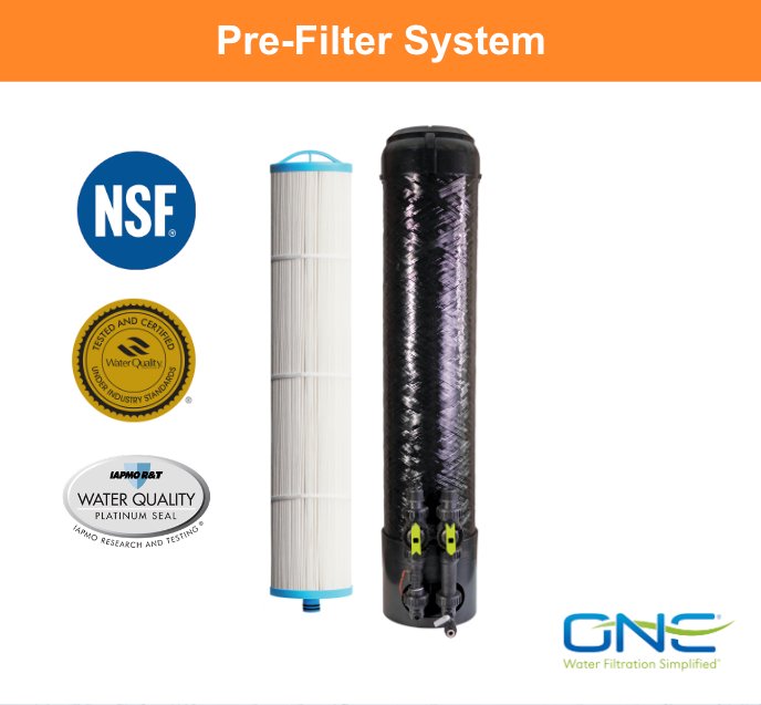 ENPRESS ONE 20/10 - Sediment Pre - Filter System - Tradewinds Water Filtration