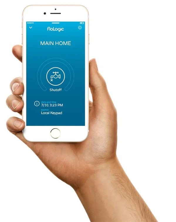 FloLogic 2 - Inch Smart Leak Detector & Shutoff Valve with Gateway Connect - Tradewinds Water Filtration