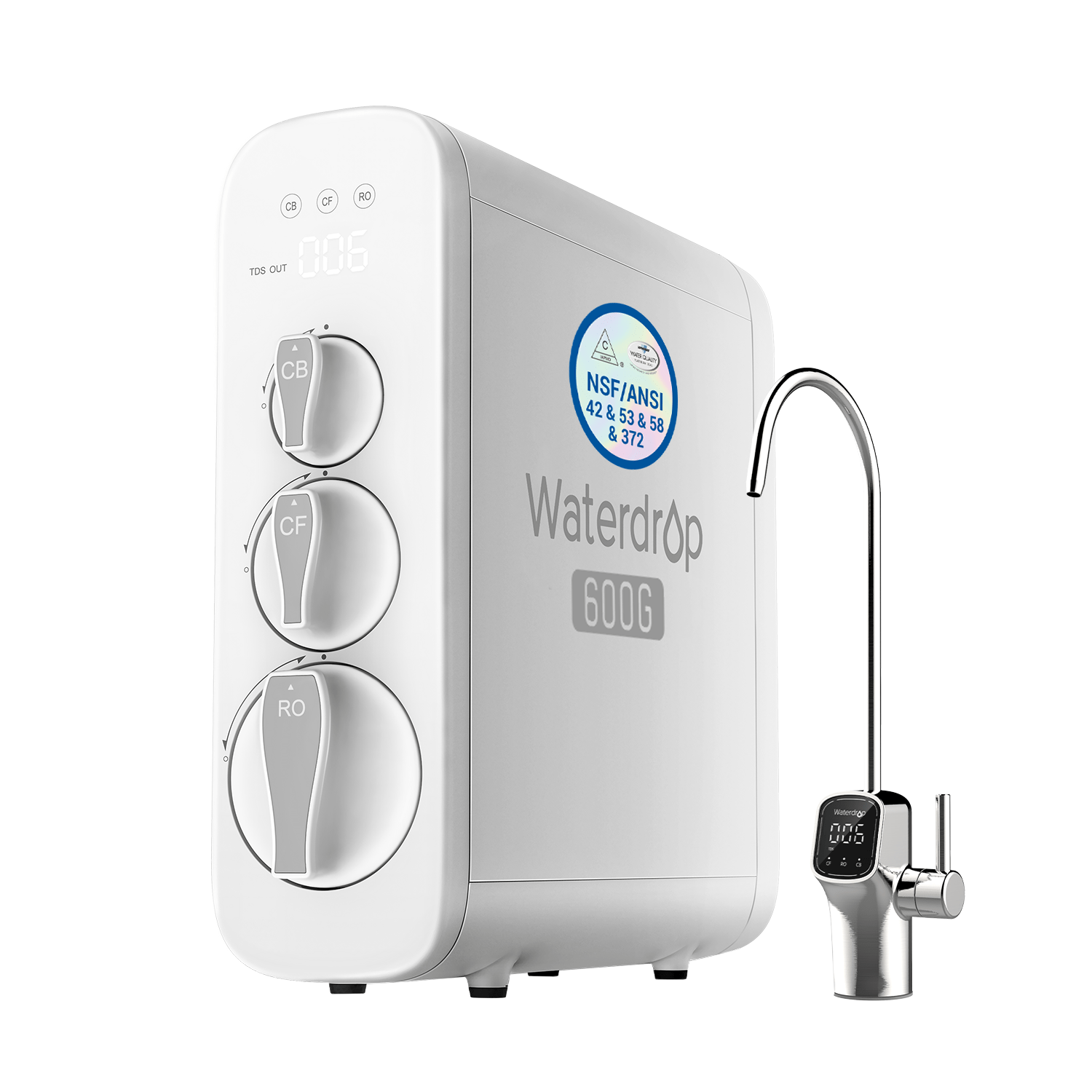 G3P600 Reverse Osmosis System - Waterdrop G3P600 - Tradewinds Water Filtration