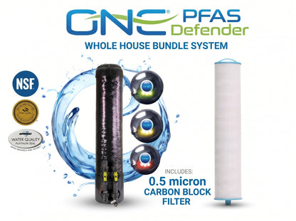 PFAS DEFENDER — Metered Whole-House Lead & PFAS Filtration System - Tradewinds Water Filtration
