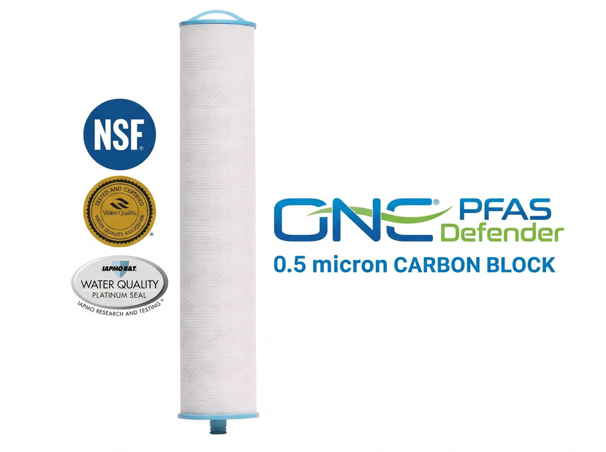 PFAS DEFENDER — Metered Whole-House Lead & PFAS Filtration System - Tradewinds Water Filtration
