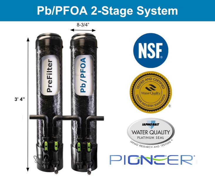 PIONEER ONE - LEAD, PFOA/PFOS Removal System - Tradewinds Water Filtration