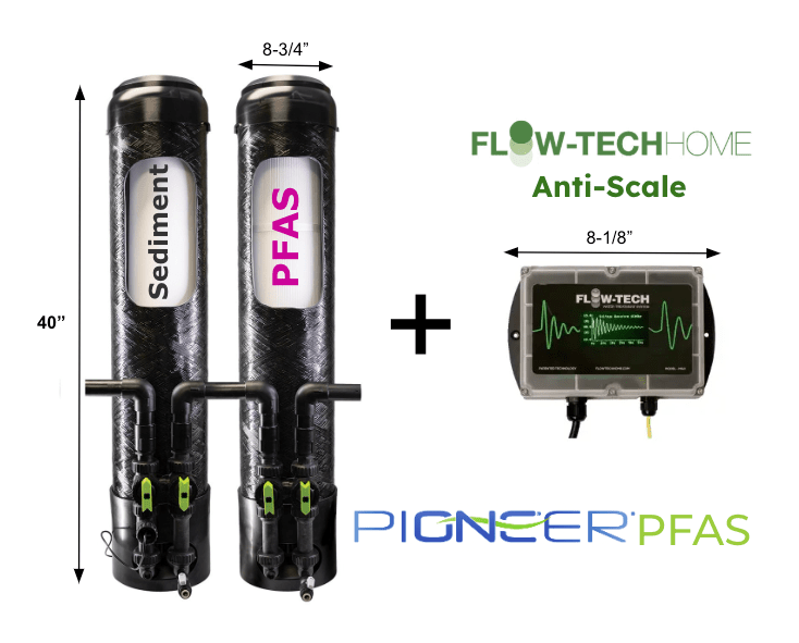PIONEER PF - Certified 2 - Stage PFAS Removal System (Platinum) - Tradewinds Water Filtration
