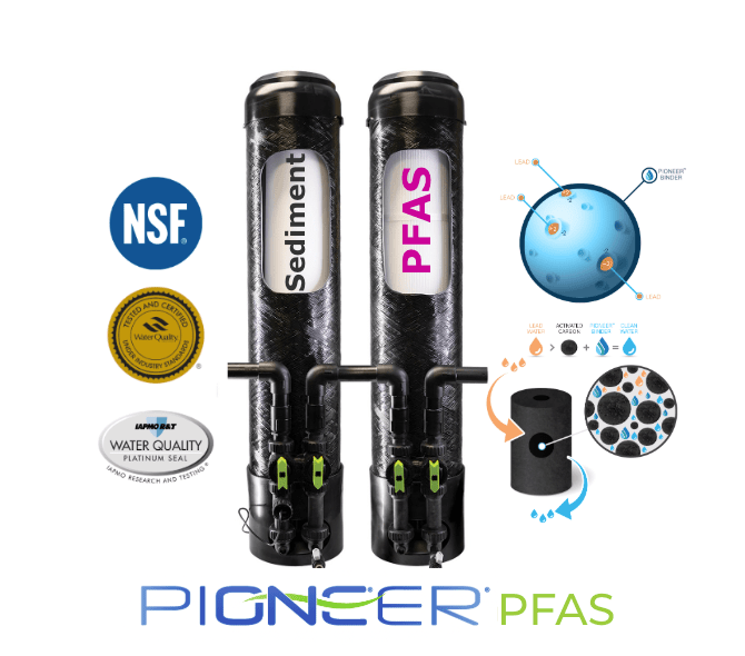 PIONEER PF - Certified 2 - Stage PFAS Removal System (Platinum) - Tradewinds Water Filtration