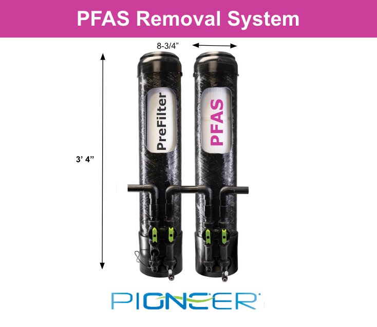 PIONEER PF - Certified PFAS Filtration System - Removes PFAS to Non - Detect Levels - Tradewinds Water Filtration