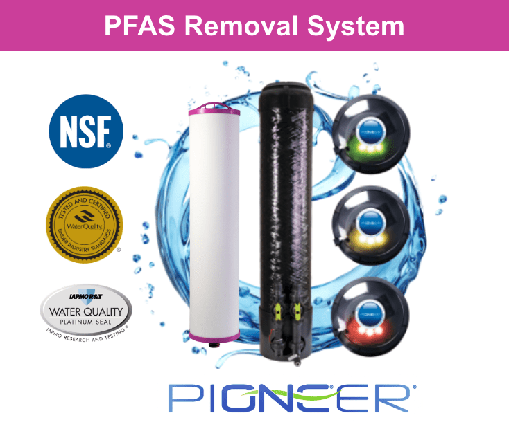 PIONEER PF - Certified PFAS Filtration System - Removes PFAS to Non - Detect Levels - Tradewinds Water Filtration