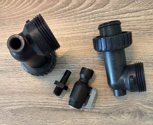 Replacement Drain & Elbow Kit - Tradewinds Water Filtration