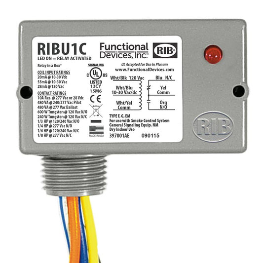 RIB Relay for Irrigation Override (RIBU1C) - Tradewinds Water Filtration