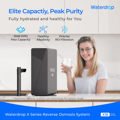 Waterdrop X Series Undersink Reverse Osmosis System, X16 - Tradewinds Water Filtration