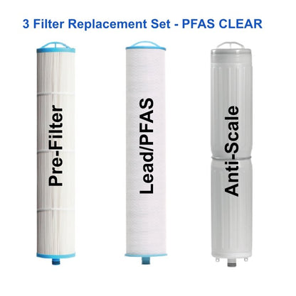 Replacement Filter Set - PFAS CLEAR - Tradewinds Water Filtration